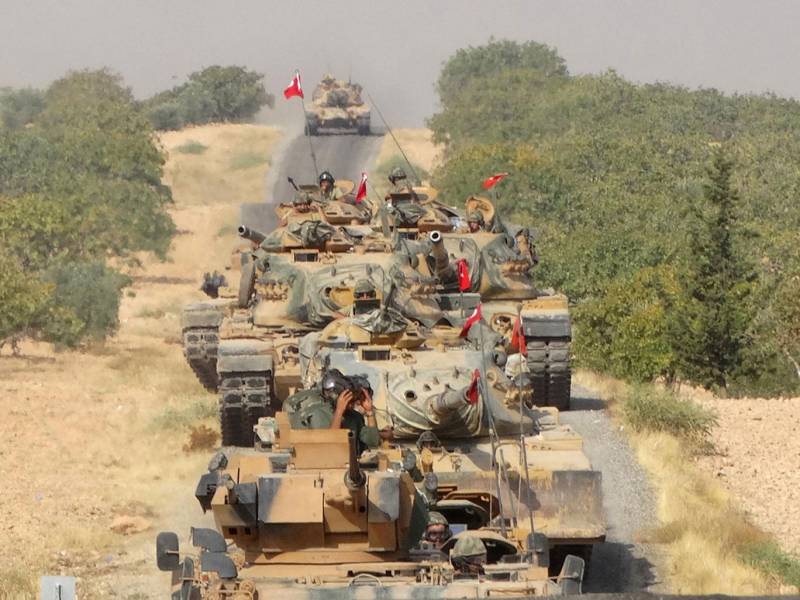ترک وزیراعظم کا شام میں فوجی آپریشن ختم کرنے کا اعلان