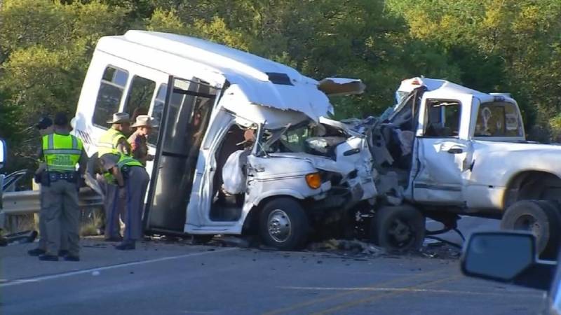 ٹیکساس: حادثے میں 12 افراد ہلاک، 2 زخمی