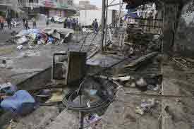عراق: بغداد میں ٹرک بم دھماکا، 17 افراد ہلاک