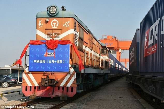چین سے یورپ نئی مال بردار ٹرین کی ہنگری کےلئے روانگی