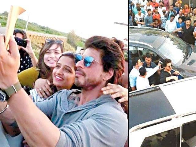  شاہ رخ خان پنجاب کے شہر لدھیانا میں فلم کی شوٹنگ میں مصروف ہیں