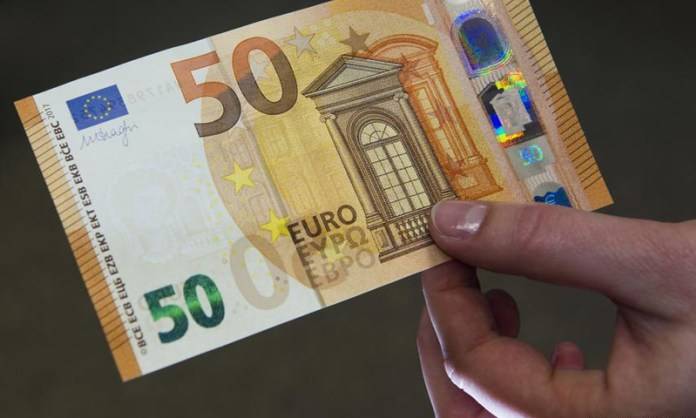 یورپ میں 50 یورو مالیت کا نیا نوٹ متعارف