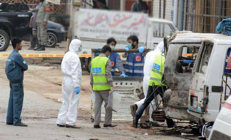 لاہور: مردم شماری کی ٹیم پر خودکش حملہ، 5 جوانوں سمیت7 افراد شہید