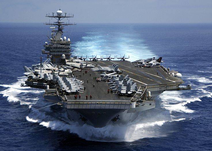 امریکی بحری جہازوں کی مغربی بحر الکاہل کی جانب پیش قدمی