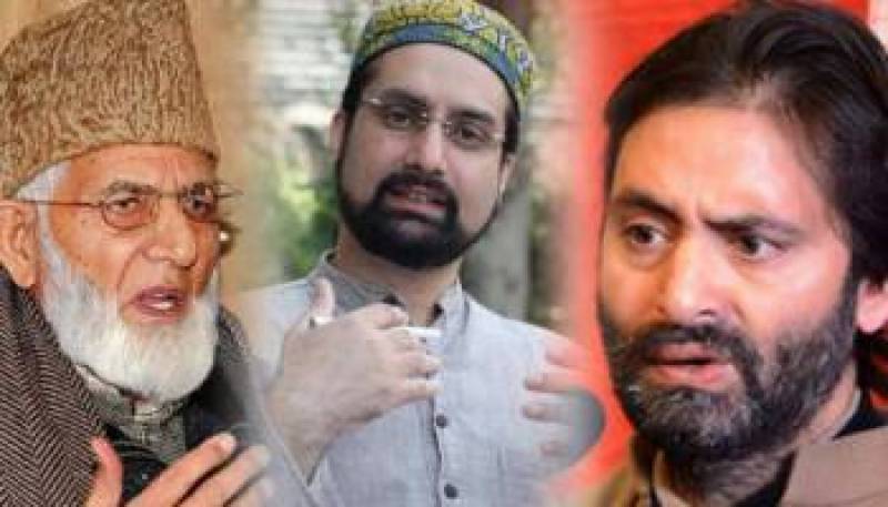 حریت کانفرنس گ کے ترجمان ایاز اکبر کے گھر پر بھارتی فورسز کا حملہ