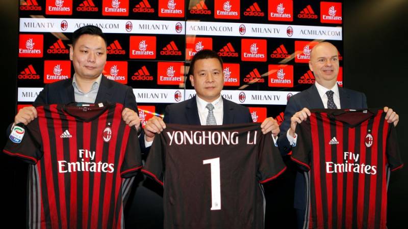 چینی کمپنی نے اطالوی فٹبال کلب اے سی میلان خرید لیا