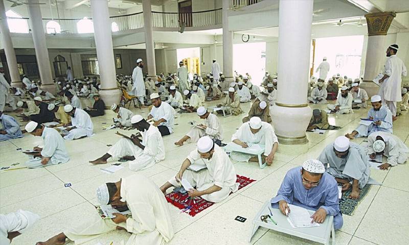  آزاد کشمیر سمیت ملک بھرکے ہزاروں مدارس کے طلبہ و طالبات کے سالانہ امتحانات شروع