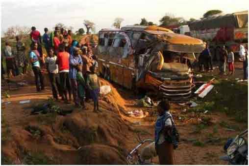 کینیا: ٹریفک حادثے میں 27 افراد ہلاک اور متعدد زخمی
