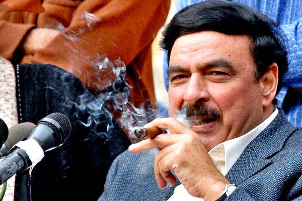 شیخ رشید کے سگار پینے پر پابندی عائد کی جائے، چوہدری تنویر