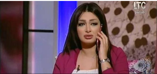 مصری ٹیلی وژن کی خاتون میزبان کو شوہر نے لائیو شو میں طلاق دیدی ، ویڈیو سوشل میڈیا پر وائرل