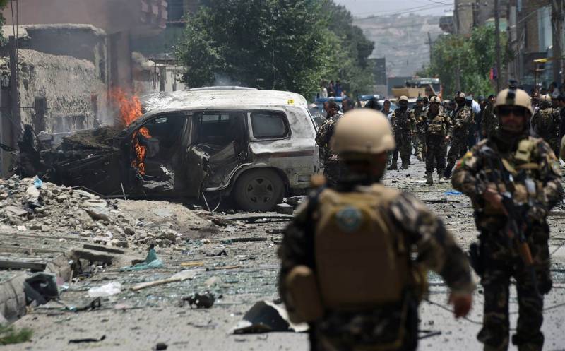 کابل :امریکی سفارتخانہ کے قریب خود کش دھماکا