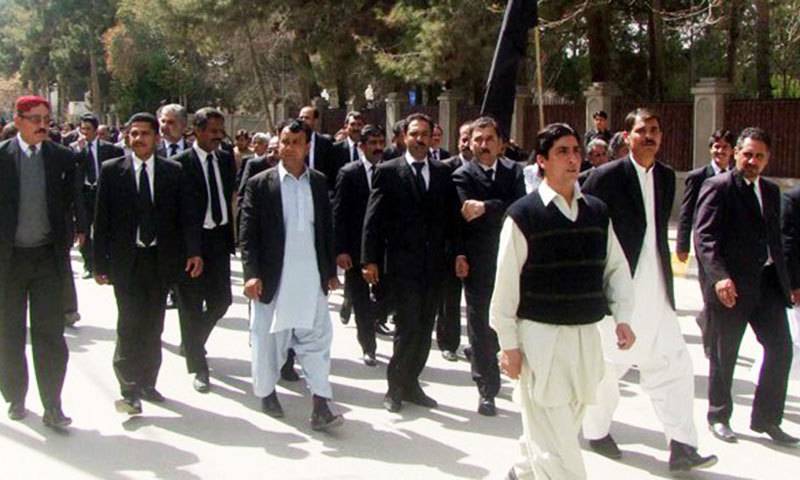  بلوچستان کی وکلاءتنظیموں کا اسلام آباد میں وکلاءکنونشن سے بائیکاٹ کا اعلان 
