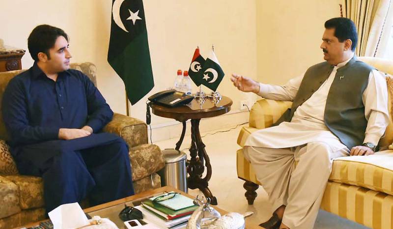 بلاول بھٹو زرداری سے نبیل گبول کی ملاقات، پارٹی امور پر تبادلہ خیال