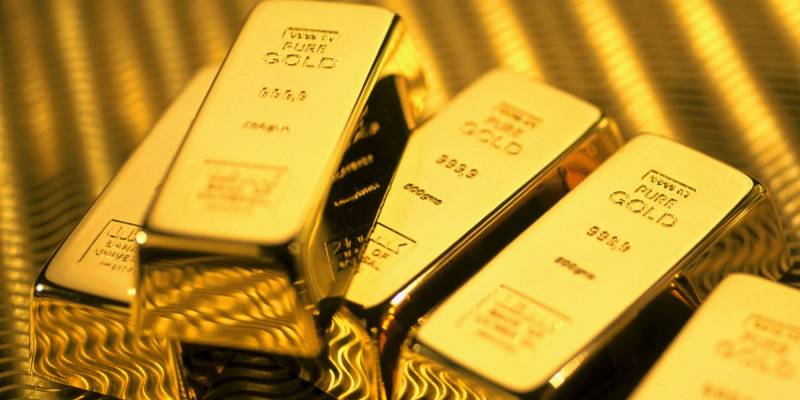 عالمی صرافہ مارکیٹ میں فی اونس سونے کی قیمت میں کمی