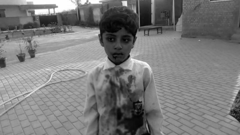 جلالپور بھٹیا ں : نجی سکول کی ٹیچر کا ہوم ورک نہ کرنے پر سات سالہ طالبعلم پر تشدد