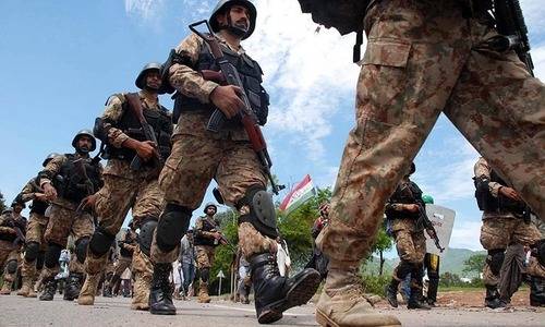 پاک فوج کا دہشت گردوں کے خلاف ملک گیر آپریشن ردالفساد جاری