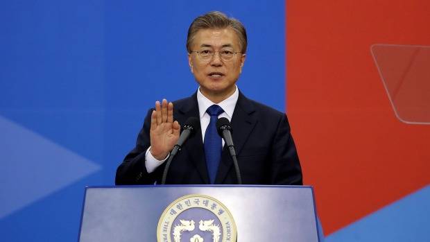 جنوبی کوریا کے نئے صدر نے شمالی کوریا کادورہ کرنے کا اعلا ن کر دیا