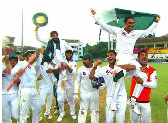 ڈومینیکا ٹیسٹ میں پاکستان کی تاریخی فتح ،ویسٹ انڈیز کو 101رنز سے شکست 