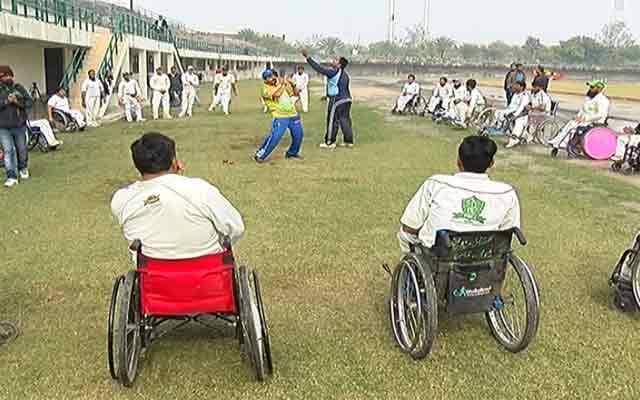پہلا قومی وئیل چئیر ٹی ٹونٹی کرکٹ ٹورنامنٹ لاہور میں شروع 