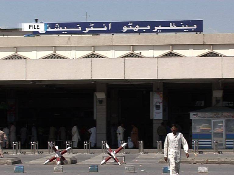  بے نظیر ایئرپورٹ پر مسافر سے ایک کلو ہیروئن برآمد، ملزم گرفتار 