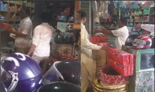 ہنڈ ا موٹر سائیکل کے جعلی سپیئر پارٹس تیار کرنے والوں کے خلاف کارروائی 