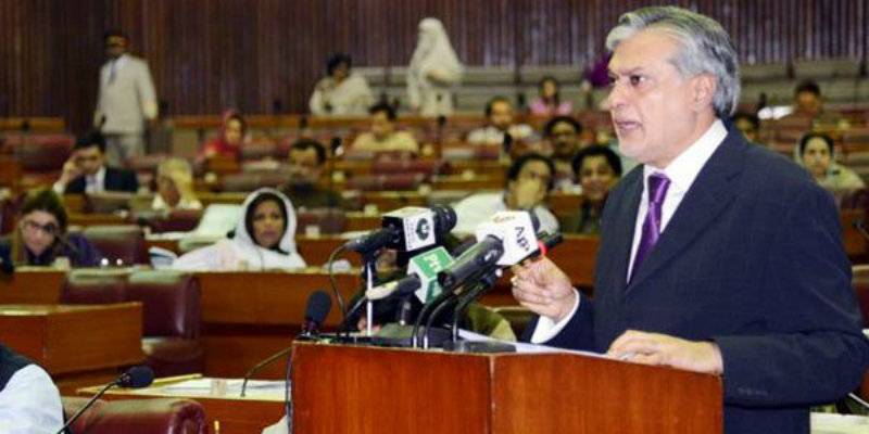  اقتصادی ترقی کی شرح 5.3 فیصد رہی جو گزشتہ 10 برسوں کی بلند ترین سطح ہے, اسحاق ڈار کی بجٹ تقریر جاری