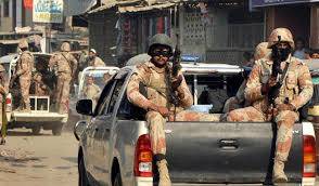 پاکستان رینجرز سندھ کی شہر کے مختلف علاقوں میں کارروائی ، 6 ملزمان کو گرفتار کرلیا 