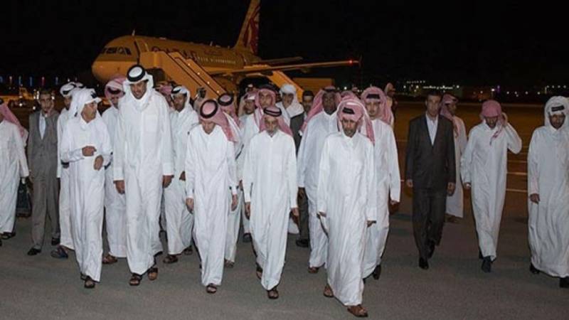 قطر نے شاہی خاندان کے افراد کو چھڑوانے کے لیے 1ارب ڈالر تاوان ادا کیا ، ذرائع