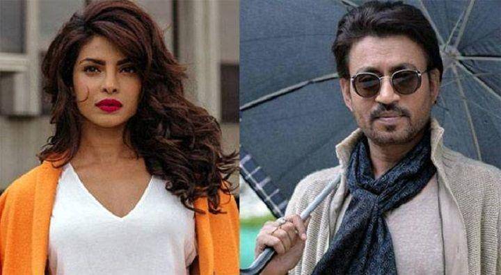 پریانکا چوپڑا ’ گستاخیاں“ میں عرفان خان کی ہیروئن بنیں گی 