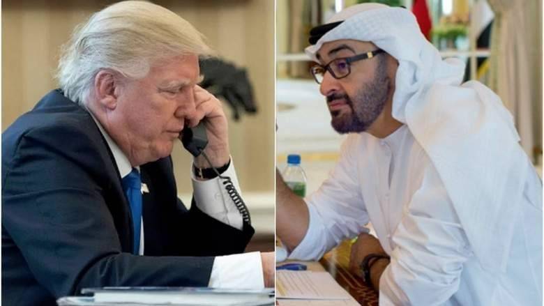 امریکی صدر کا ابوظبی کے ولی عہد سے ٹیلی فونک رابطہ