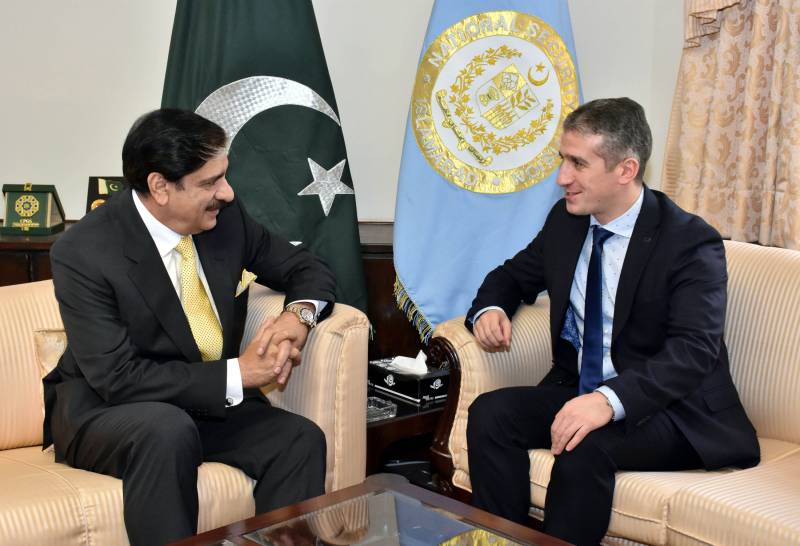ناصر جنجوعہ سے آذربائیجان کے سفیر کی ملاقات، دوطرفہ تعلقات پر تبادلہ خیال