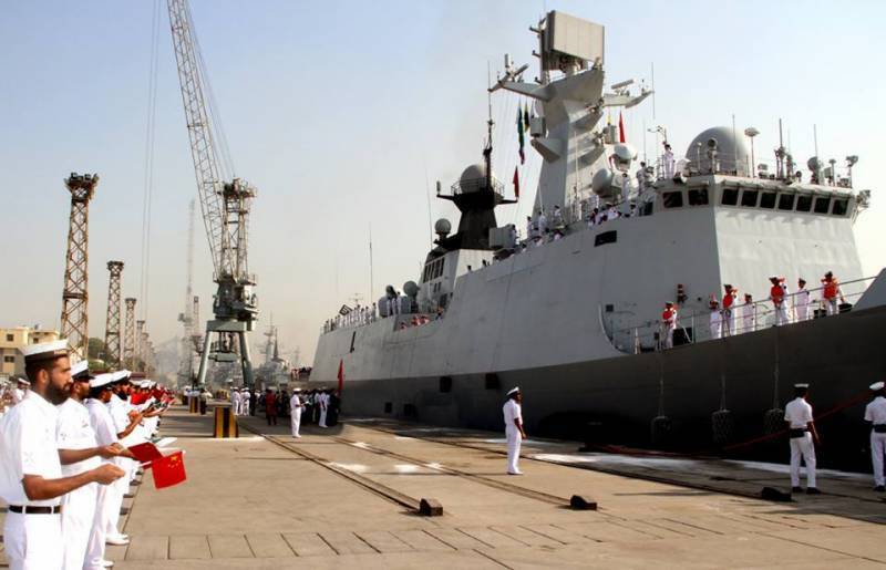 چینی بحری جہازوں کی دورئہ خیر سگالی پر کراچی آمد