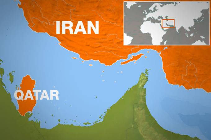انسانی امداد،ایران کی قطر میں بڑے پیمانے پرفضائی وبحری سروسز کا آغاز