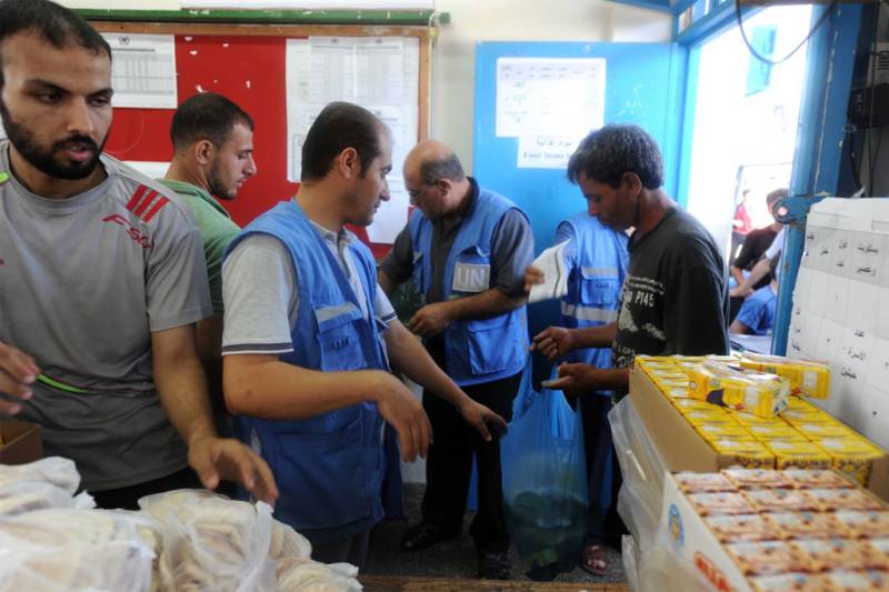 اقوام متحدہ کا ڈیڑھ لاکھ فلسطینیوں کی خوراک بند کرنے کا اعلان