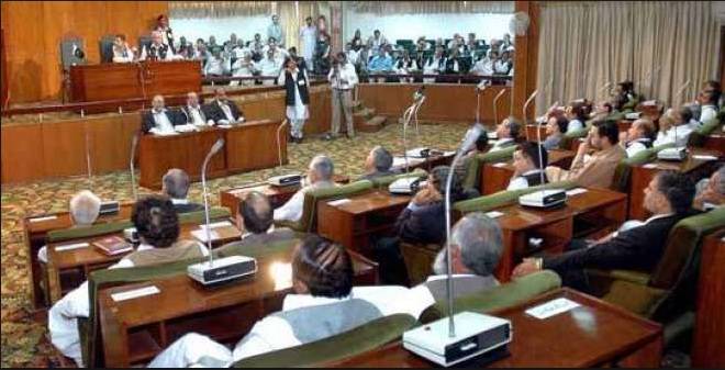 آزاد کشمیر اسمبلی کا اجلاس،ممبران کی معطلی کے حوالے سے الفاظ کارروائی سے حذف