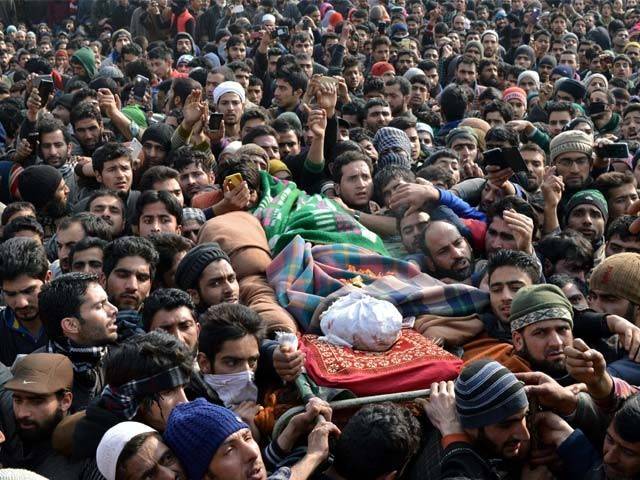 بھارتی فوج کی ریاستی دہشتگردی ، 24 گھنٹوں میں 5 کشمیری شہید