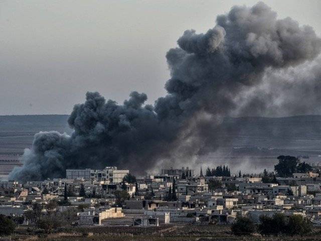 اسرائیل کا راکٹوں کے جواب میں شام پر فضائی حملہ