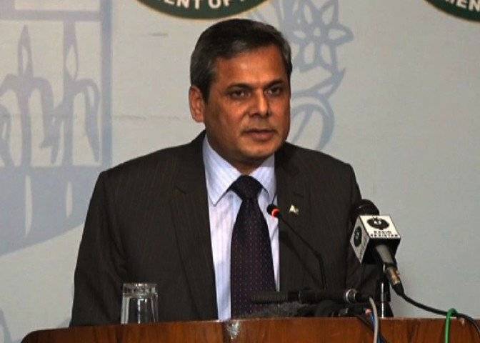 کشمیریوں کی حمایت کرنے والوں کو دہشتگرد قرار دینا ناانصافی ہے،ترجمان دفتر خارجہ 