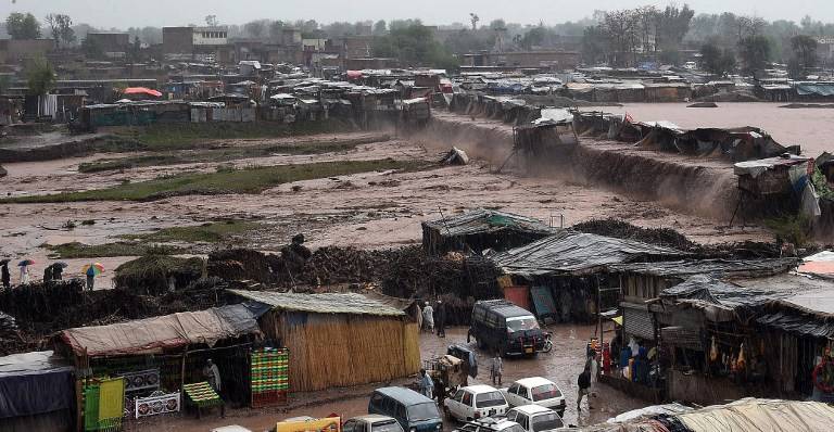 کے پی میں مون سون بارش سے ندی نالوں میں طغیانی کا خدشہ