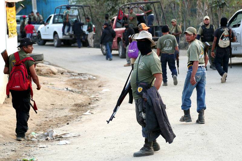 میکسیکوفورسزکی جرائم پیشہ گروپ سے جھڑپوں میں 19حملہ آور ہلاک