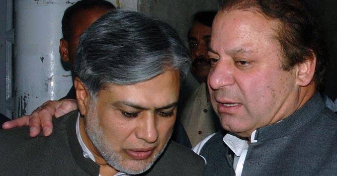 جے آئی ٹی پیشی سے قبل اسحاق ڈار کی وزیر اعظم سے اہم ملاقات