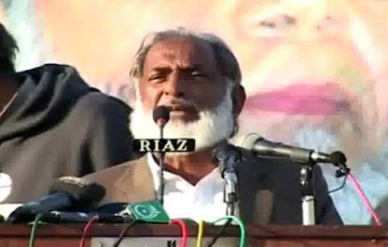 بھارت نے مقبوضہ کشمیر میں ریاستی ظلم وتشددکی انتہا کردی ہے: میاں مقصود