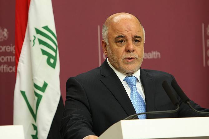 عراقی وزیراعظم کا موصل میں داعش کی ریاست کے سقوط کا اعلان