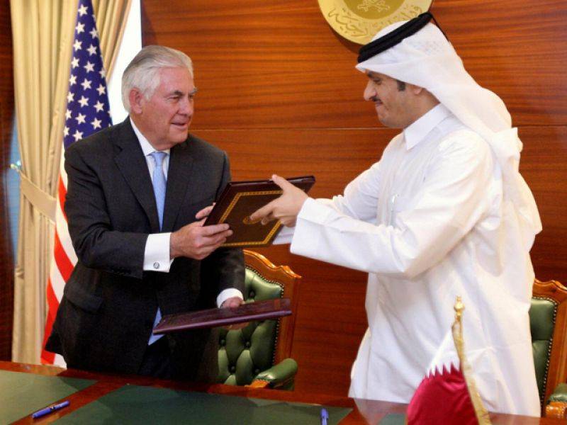 امریکہ اور قطر کا دہشتگردوں کی مالی امداد کیخلاف مشترکہ معاہدہ