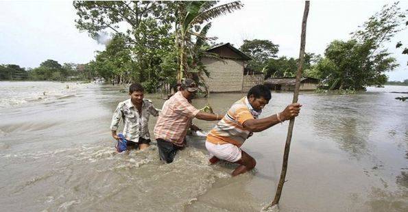 بھارت میں شدید بارشوں اور سیلاب سے40 افراد ہلاک 