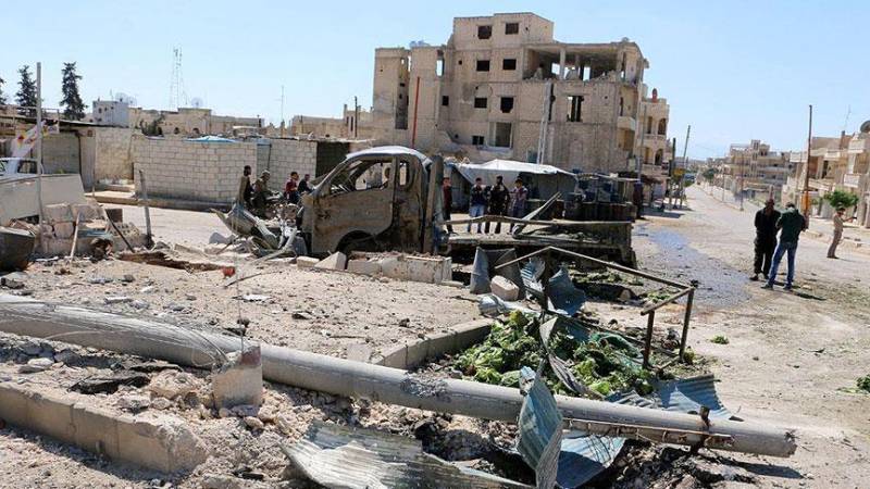 شامی شہر ادلب میں خودکش دھماکا، 37 افراد ہلاک
