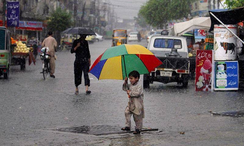آج سے پنجاب ،بلوچستان کے مختلف علاقوں میں بارشوں کا امکا ن 