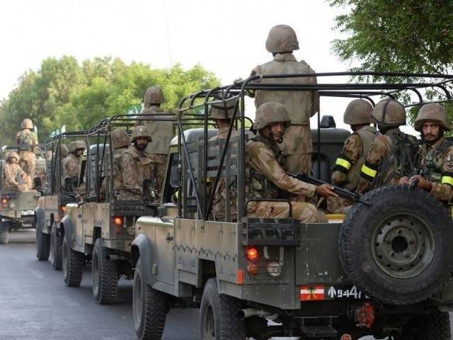 سیکورٹی فورسز کا راولپنڈی،ڈی آئی خان اورلاہورمیں آپریشن, 11مشتبہ افراد گرفتار