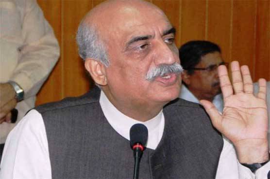اسمبلیاں تحلیل کرنے کے حامی نہیں، حکومت کو اپنی مدت پوری کرنی چاہئے، خورشید شاہ 