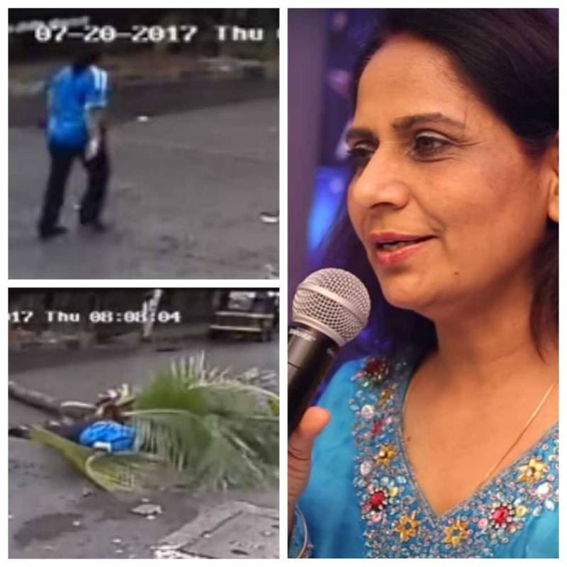 مشہور سابق ٹی وی اینکر کی ہلاکت کی ویڈیو منظر عام پر آ گئی